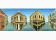 Cuadro Perspectiva Inversa 3D Venecia