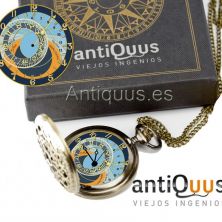 Reloj de arena náutico dos brújulas - Antiquus